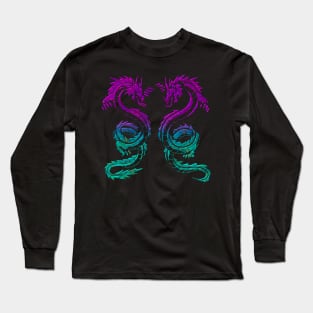 Dueling Dragons - Game On! Long Sleeve T-Shirt